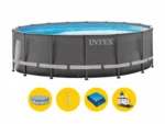 Intex Ultra XTR Frame zwembad - 488 x 122 cm - met zandfilterpomp en accessoires
